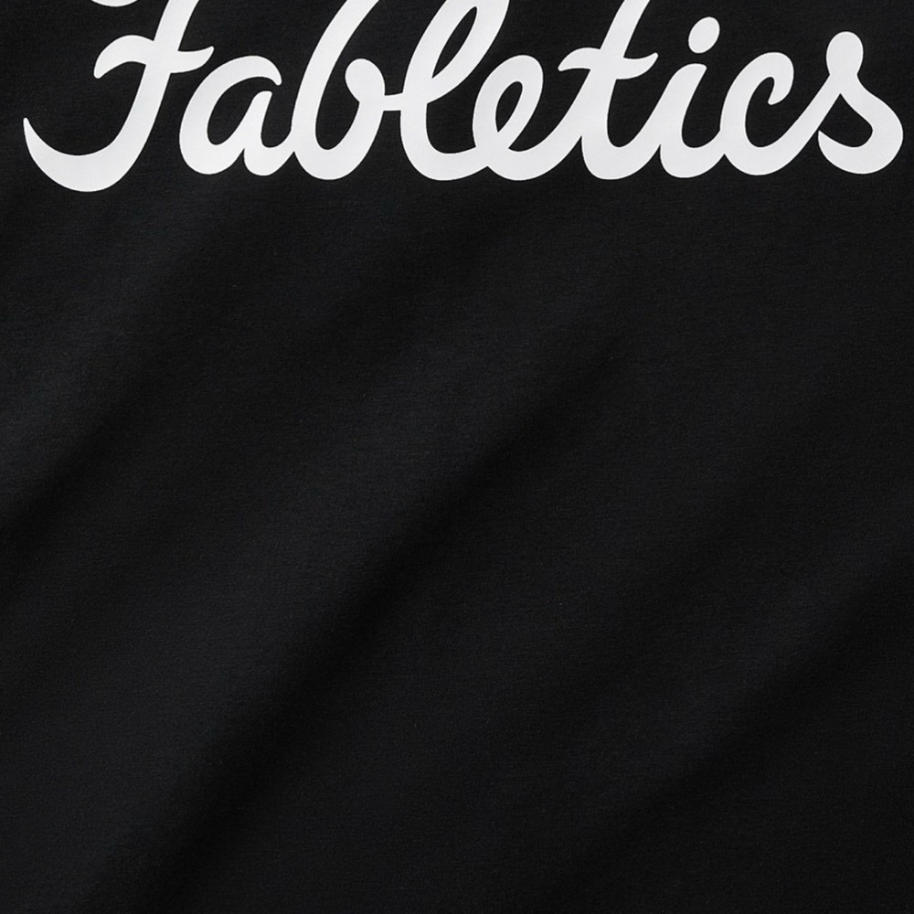 Super Soft Fabletics Black Tee